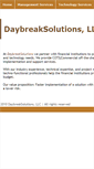 Mobile Screenshot of daybreaksolutions.com